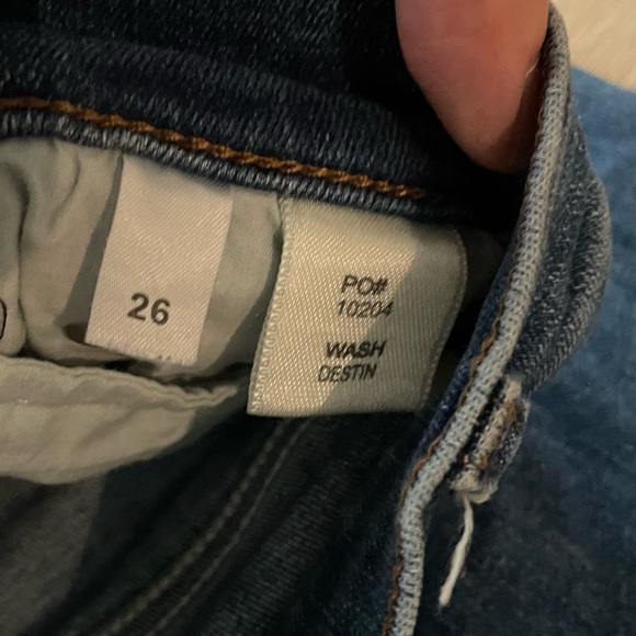 Lot of 2 Pairs Reformation Skinny Jeans Blue and Black size 26 - Picture 8 of 14